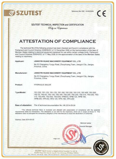 เครื่องวิดน้ำเศษโลหะอัตโนมัติไฮดรอลิก Y81F-315 3