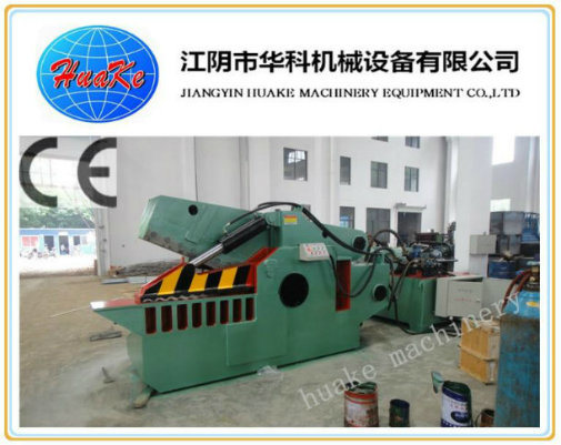 เครื่องตัดจระเข้ไฮดรอลิกรุ่น Q43, เครื่องตัดเศษเหล็ก 630KN 0