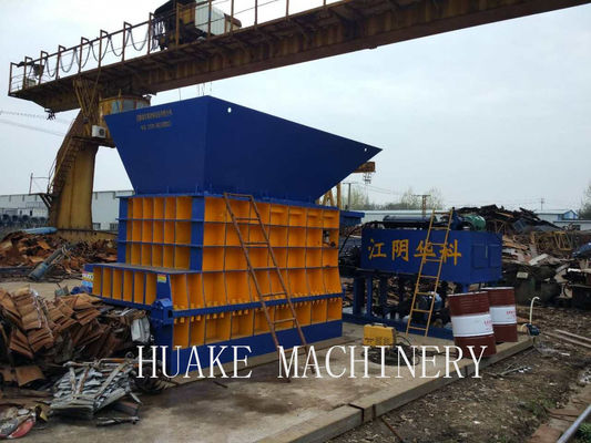 ซื้อ ถังขยะโลหะประสิทธิภาพ Shear 800tons แรงตัด การควบคุม PLC อัตโนมัติ online manufacture