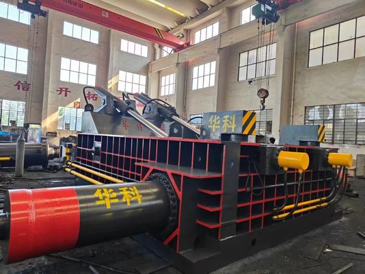 ซื้อ เครื่องพิมพ์บัลเลอร์โลหะสับปะทั่วหลายรูปแบบ พร้อมมอเตอร์ 3x37KW และการควบคุม PLC ระยะไกล online manufacture