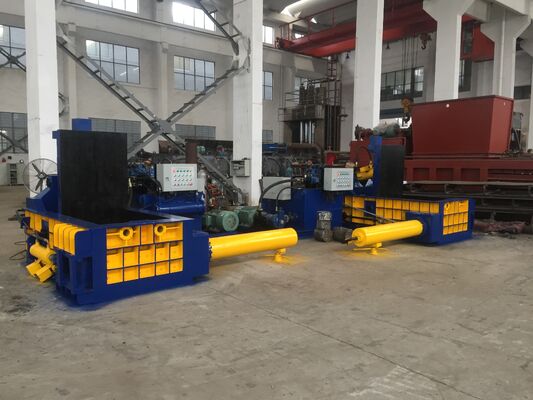 ซื้อ เครื่องพิมพ์อะลูมิเนียมสกร็อปแรง 160 ตัน พร้อม PLC การควบคุมอัตโนมัติสําหรับ 300 × 300 มม Bale ขนาด online manufacture